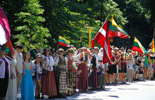 Baltic Way in Cleveland on One World Day